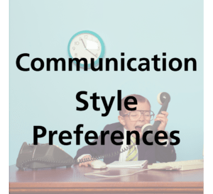 Communication Style Preferences
