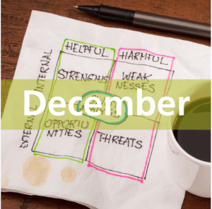 December- SWOT analysis