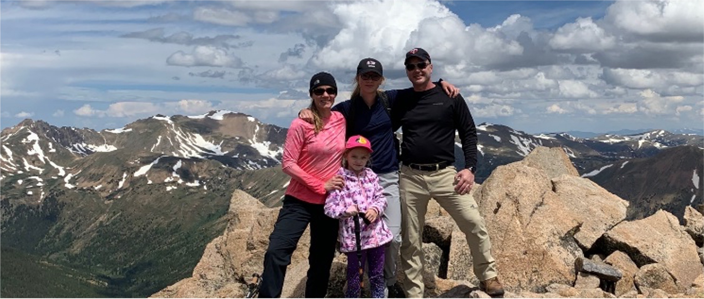 jennifer meyer mountain climbing with her family
