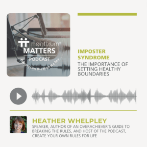 Imposter Syndrome with Heather Whelpley, Speaker, author