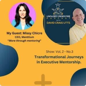 Unfazed Underfire podcast Missy Chicre and David Craig Utts
